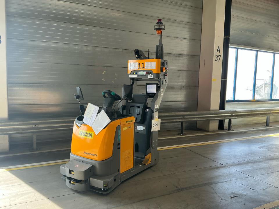 Tow Tractor Internal Transportation