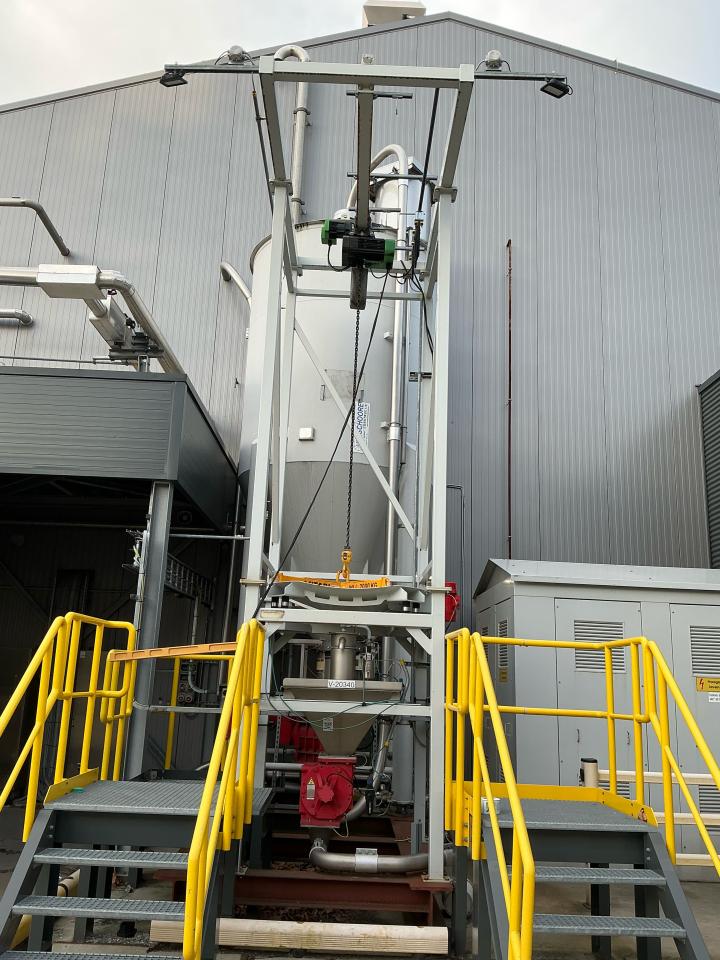 PET inlet hopper filter Filters