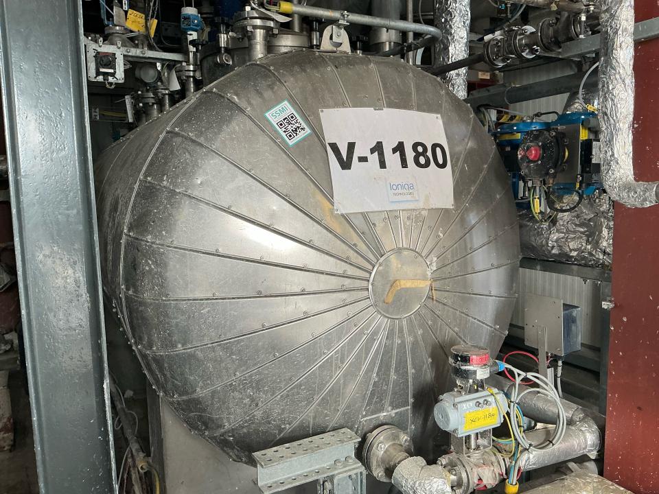 Centrifuge discharge vessel Horizontal Storage Tanks