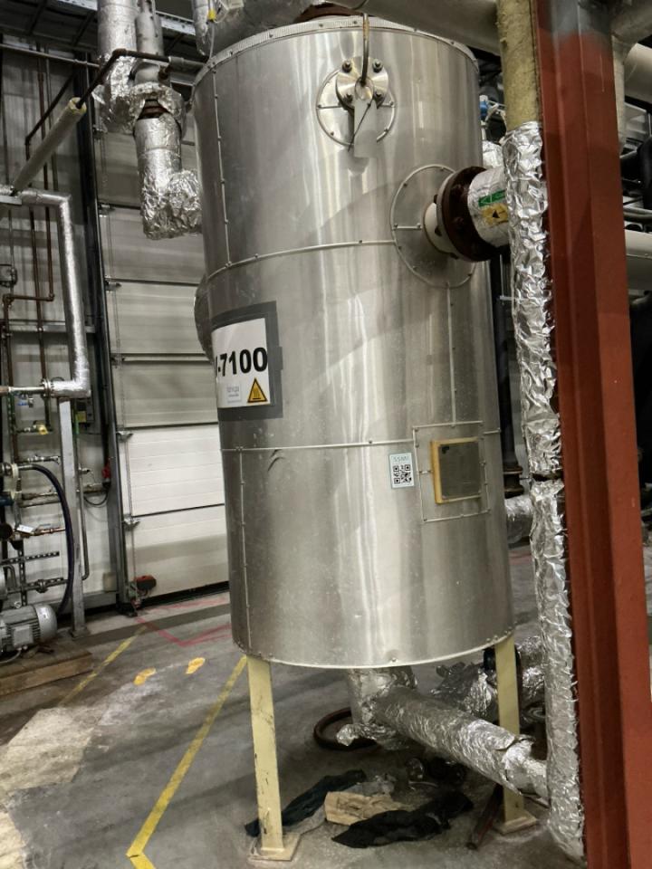 Steam flash vessel Steamboilers