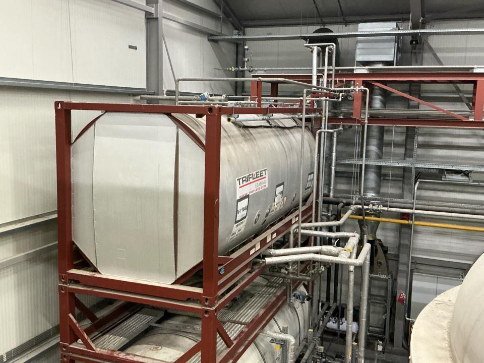 Clean water buffer vessel Buffer tank