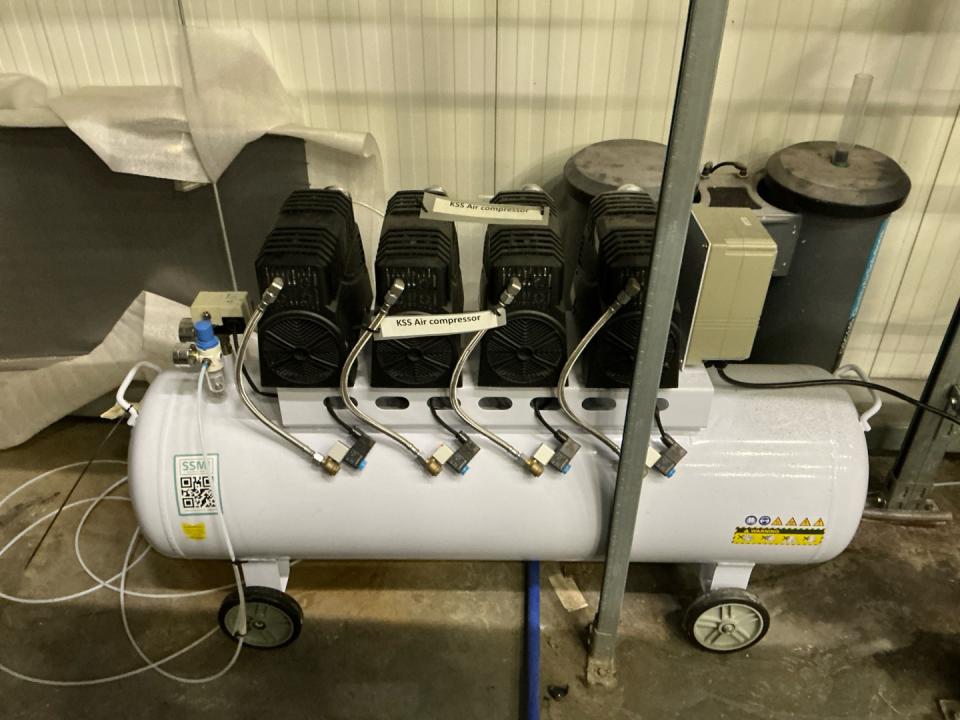 Air compressor Various process equipment and machines