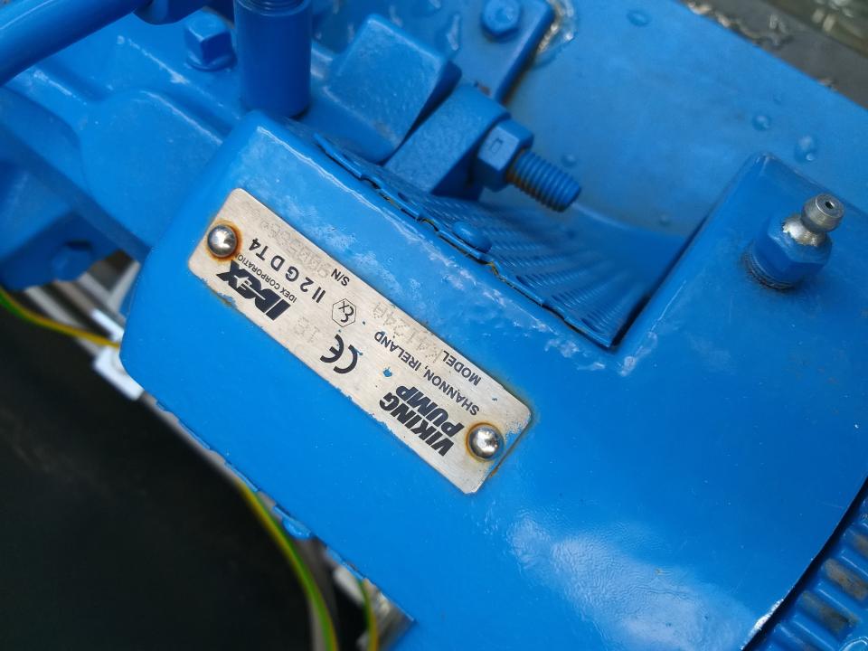 glycol unloading pump 