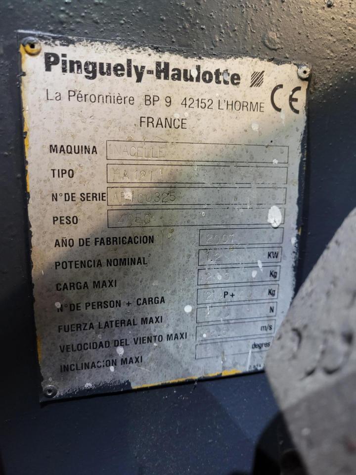 MEWP - Telescopic Haulotte - HA12IP - 10 Mtr - Non-Marking Tyres  Aerial Work Platforms