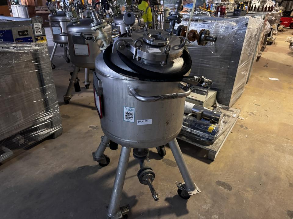 Mobile template tank Pharmaceutical, Cosmetic and Chemistry Equipment