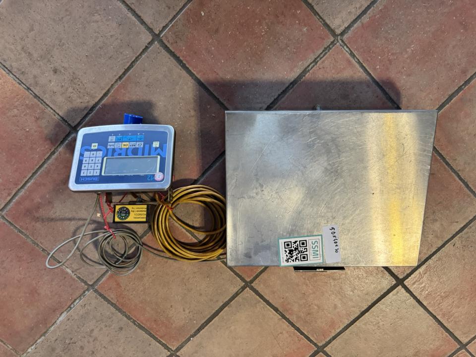 Mobile scales Food processing machinery