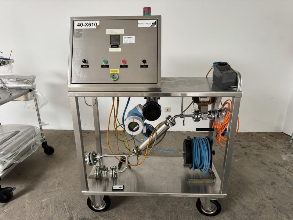 Mobile flow meter Pharmaceutical, Cosmetic and Chemistry Equipment
