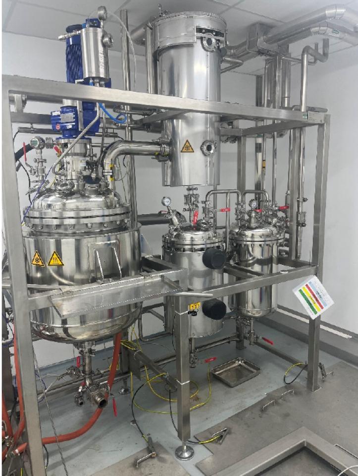 ATEX Crystallisation Plant with Filtration and Solvent Recovery Air Filtration and Treament