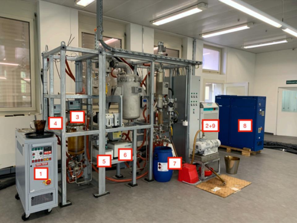Short Path Distillation System (SPD) Various Laboratory Equipment