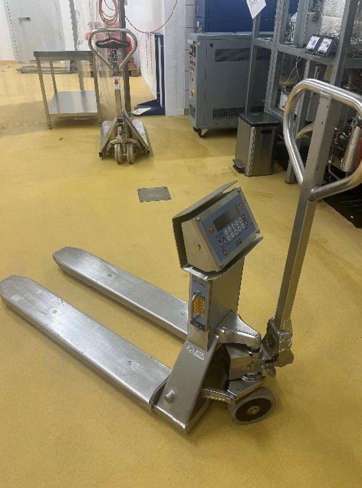 ATEX Pallet Truck Scale Ex2GD (Stainless Steel) Hydraulic Hand Pallet Trucks