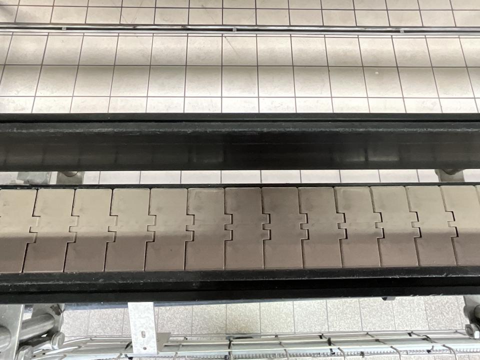 Sipac 010 011 81mm Conveyor Belt for Bottles with HMI and Power and Controls Enclosure - Line 1&nbsp; 
