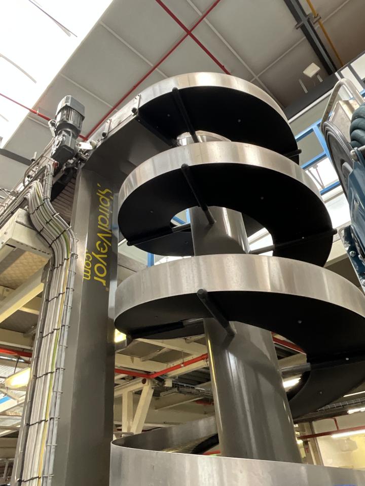 AmbaFlex Spiralveyor SV 300mm Spiral Elevator Conveyor - Line 1&nbsp; 
