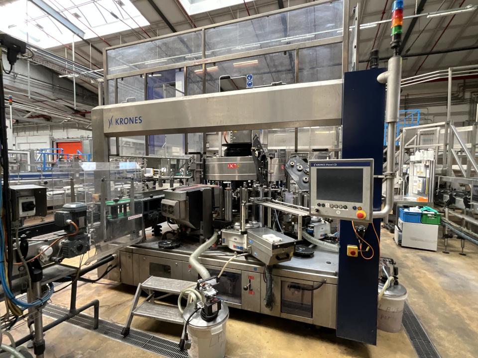 Krones Solomatic Wet Label Rotary Bottle Labeller - Line 5&nbsp; 