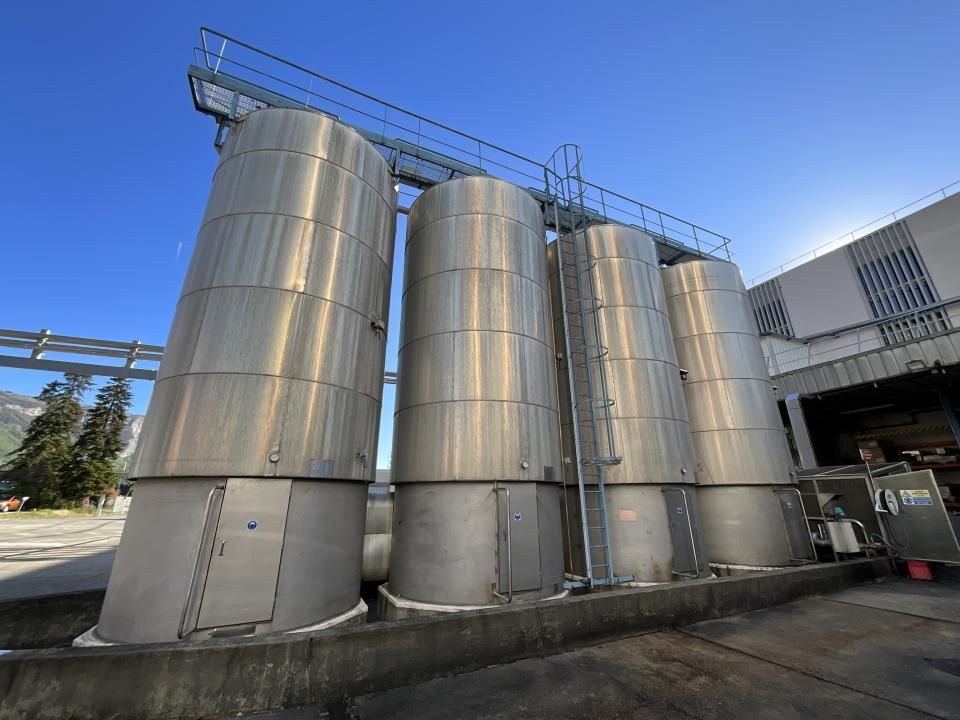 Chaudronnerie Tuyauterie 37000 Litre Vertical Stainless Steel Storage Tank - T1&nbsp; 