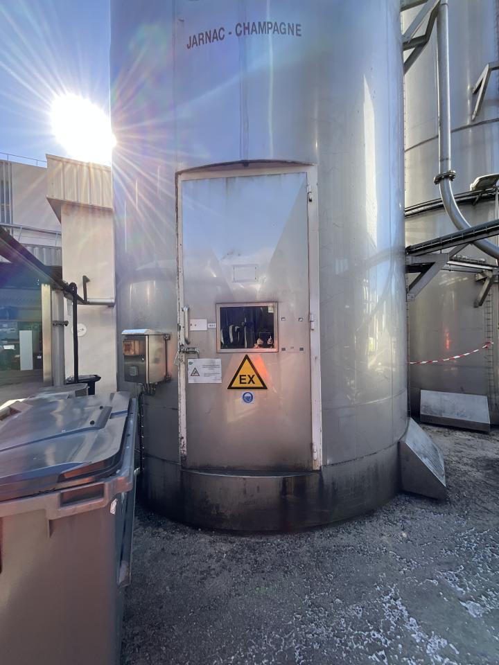 Chalvignac Industries 150 Ton Stainless Steel Sugar Crystal Silo - Silo 2&nbsp; 