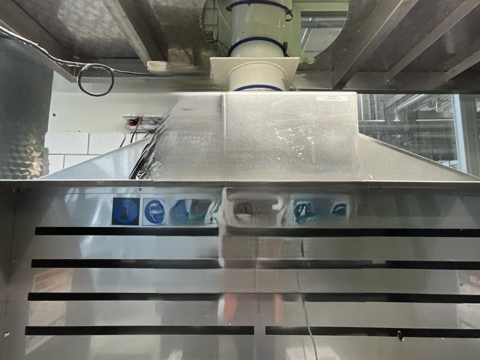 Mateco Stainless Steel Dispensing Booth with Dust Extraction System&nbsp; 
