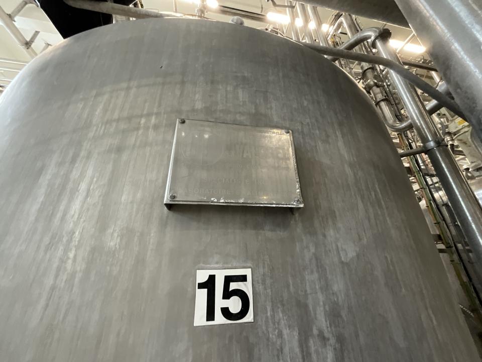 Chaudronnerie Tuyauterie Circa 3000 Litre Stainless Steel Mixing Tank&nbsp; 