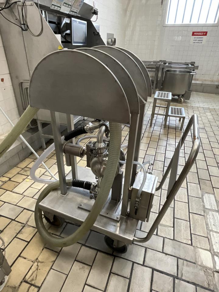 Portable Stainless Steel Reciprocating Double Diaphragm Pump 35mm Suction and Discharge&nbsp; 