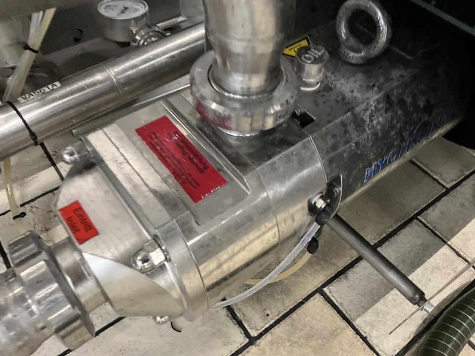 Jung Process Systems Hyghspin 70 Stainless Steel Contact Parts Twin Screw Pump&nbsp; 