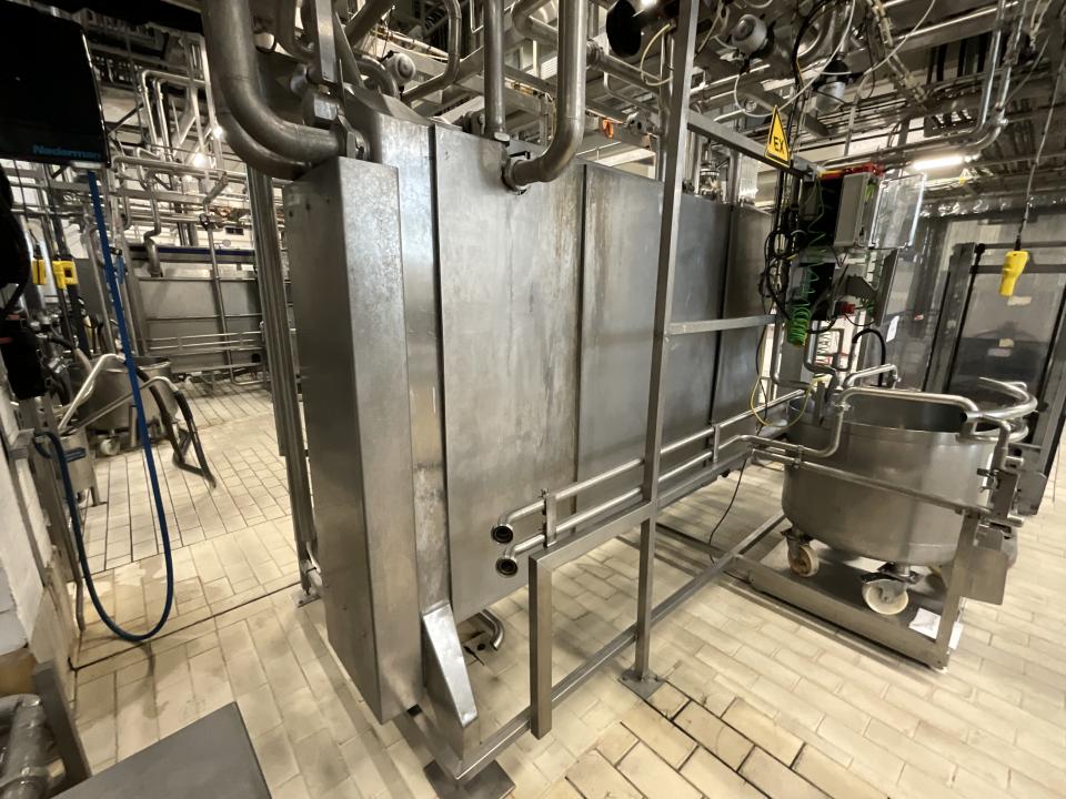 APV Stainless Steel Plate and Frame Heat Exchanger with 2 Off Filter Housings&nbsp; 