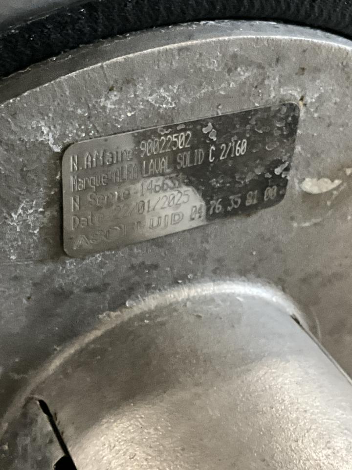 Alfa Laval SOLIDC-2 Stainless Steel Contact Parts Volute Centrifugal Pump&nbsp; 