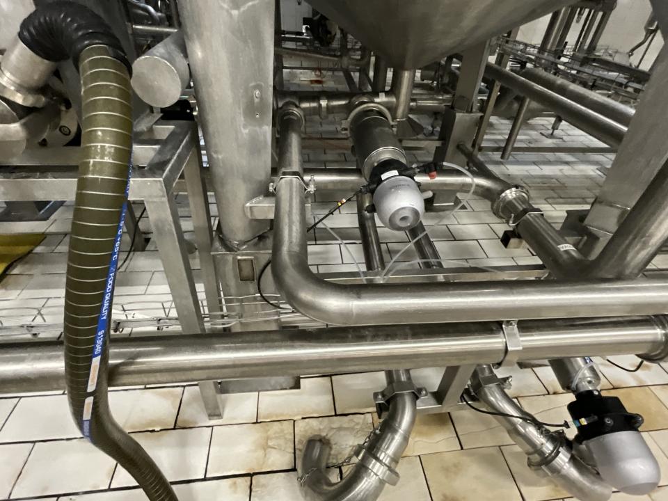 Circa 3000 Litre Stainless Steel Mixing Tank&nbsp; 