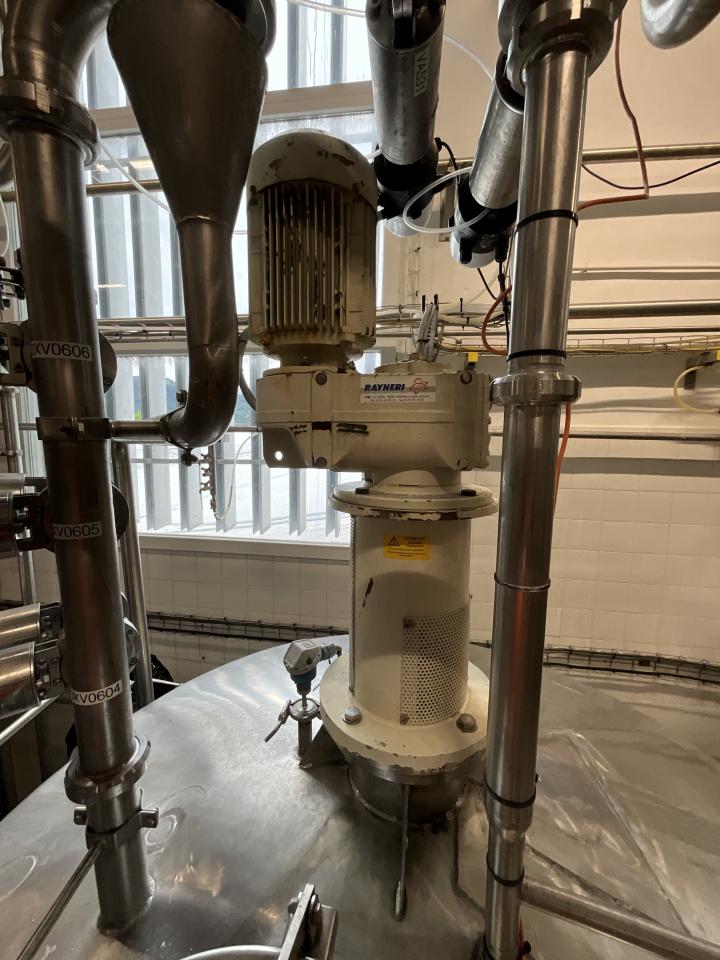 Circa 3000 Litre Stainless Steel Mixing Tank&nbsp; 
