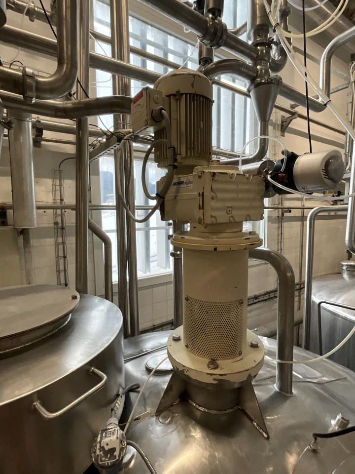 Circa 3000 Litre Stainless Steel Mixing Tank&nbsp; 