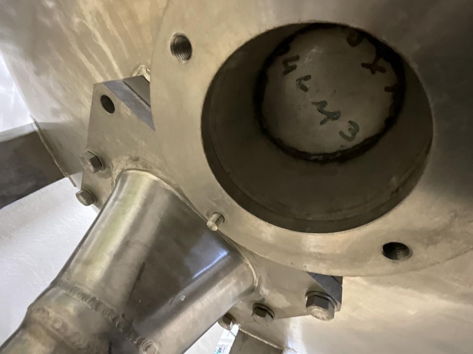 Circa 7000 Litre Stainless Steel Vertical Tank&nbsp; 