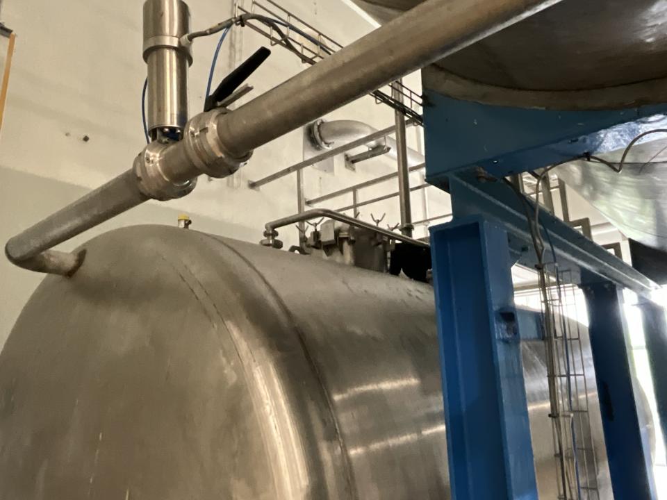 10000 Litre Stainless Steel Horizontal Syrup Storage Tank - S&nbsp; 