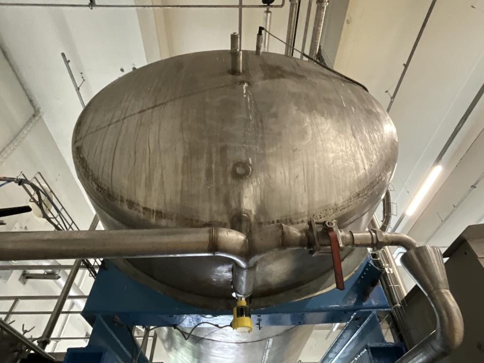 8000 Litre Stainless Steel Horizontal Syrup Storage Tank - S&nbsp; 