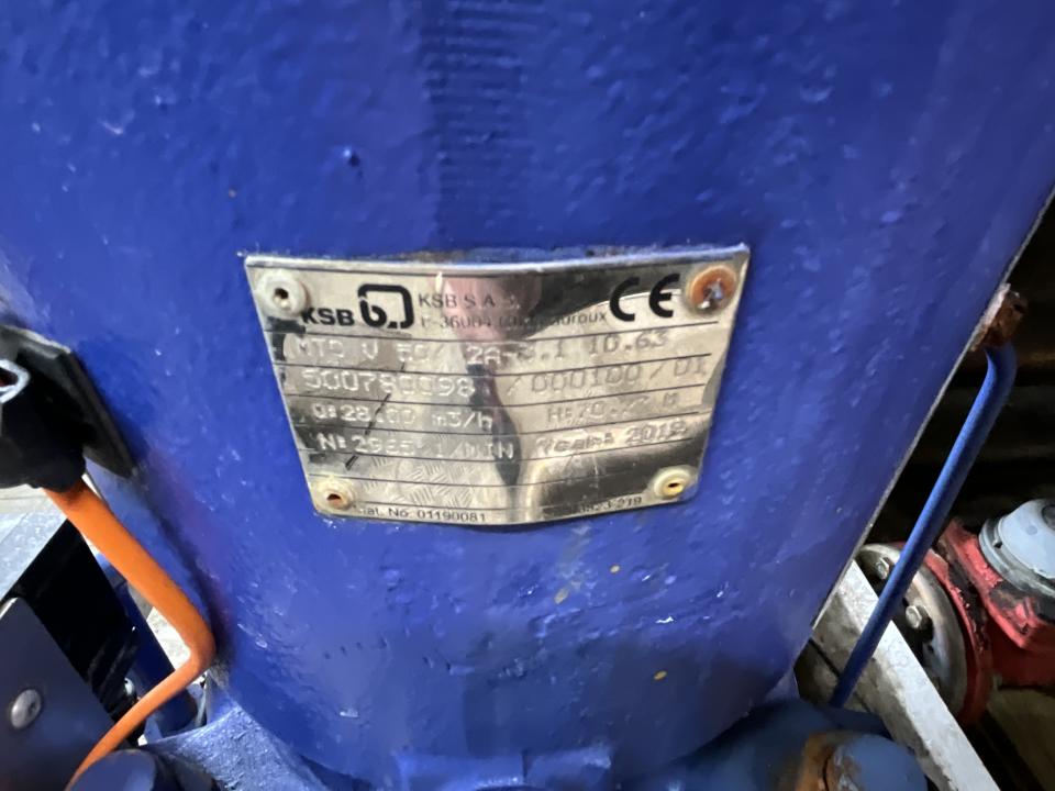 KSB MTC V50/2A-3.1 10.63 Vertical Multistage Centrifugal Ring-Section Pump&nbsp; 