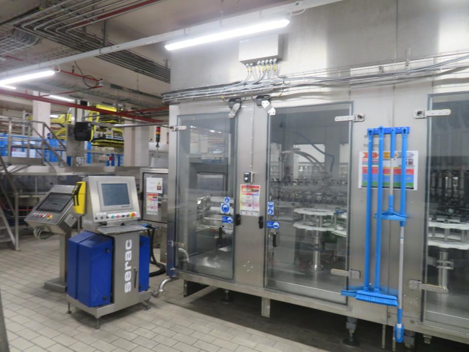 Serac IN 36R36V 12/1620 Liquid Rinsing Filling And Capping Machine- Line 4&nbsp; 
