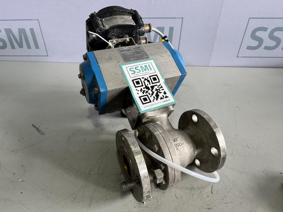 Pneumatic actuated ball valve 