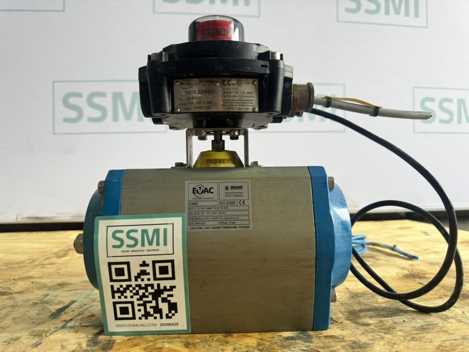 Pneumatically Actuated Ball Valve Assembly 