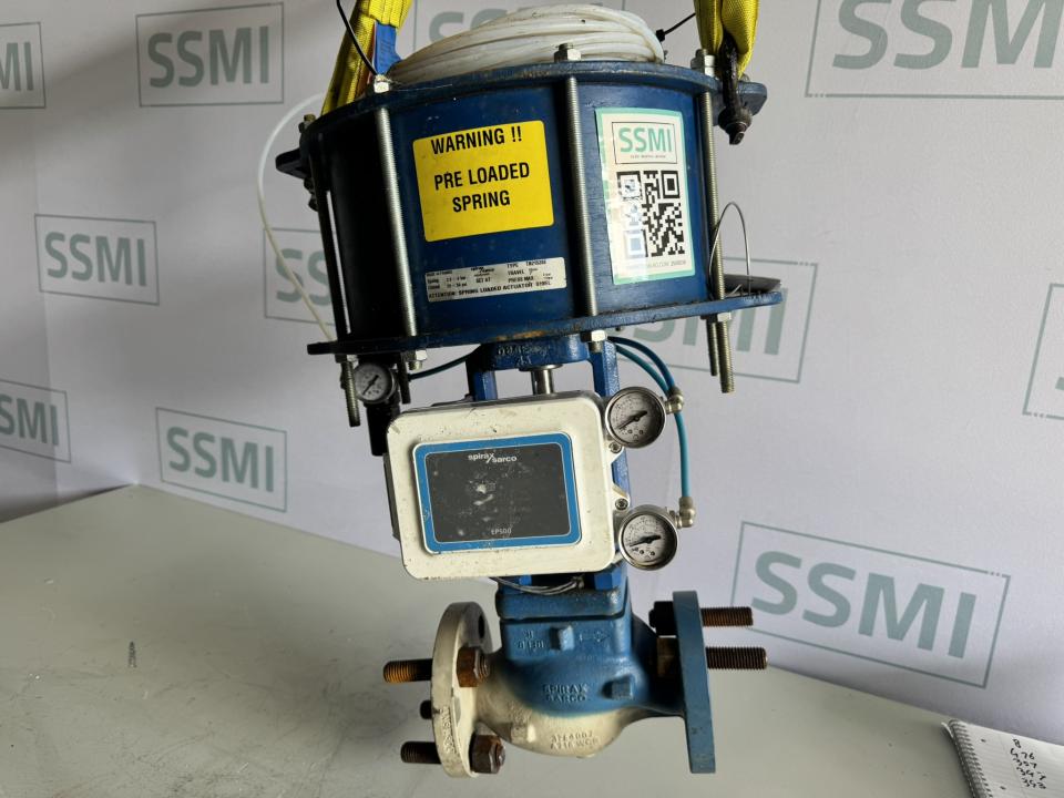 Pneumatic control-valve actuator 