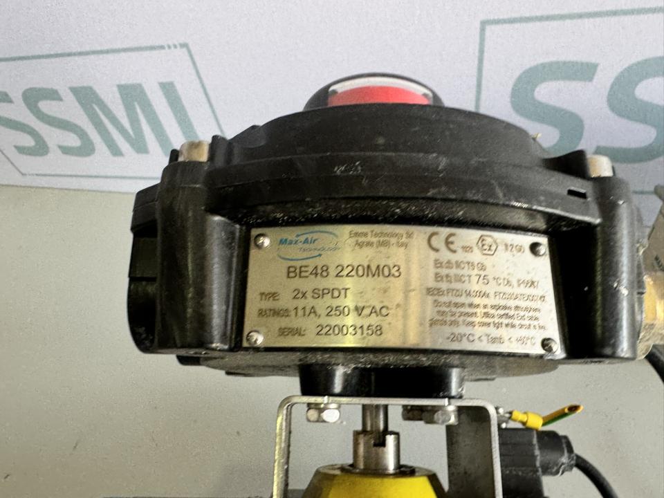 Pneumatic control valve 