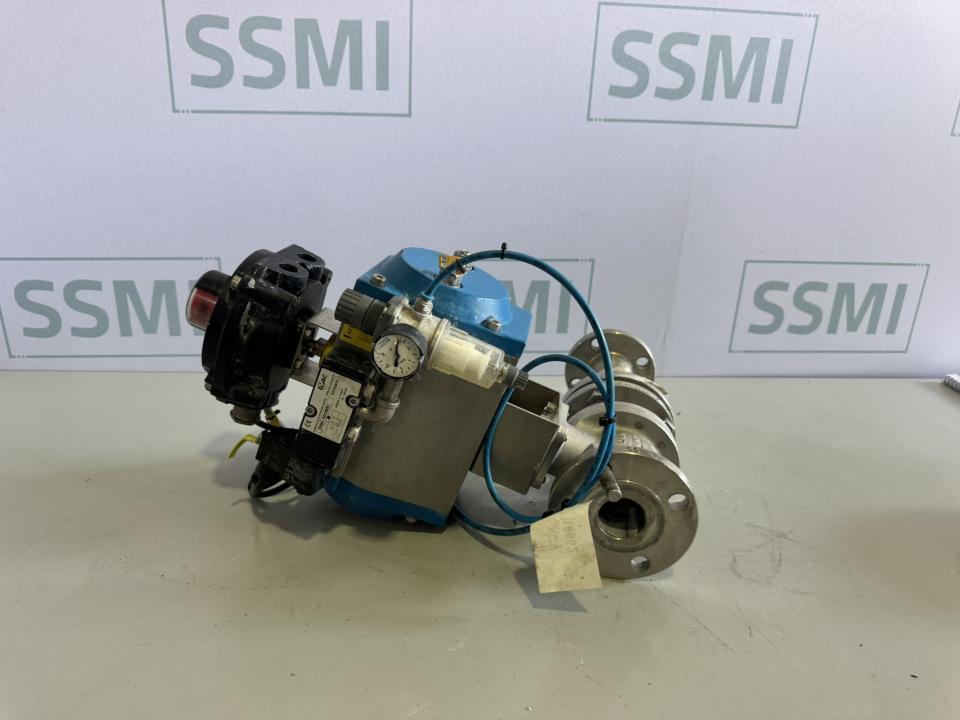 Pneumatic Ball Valve Assembly with Actuator 
