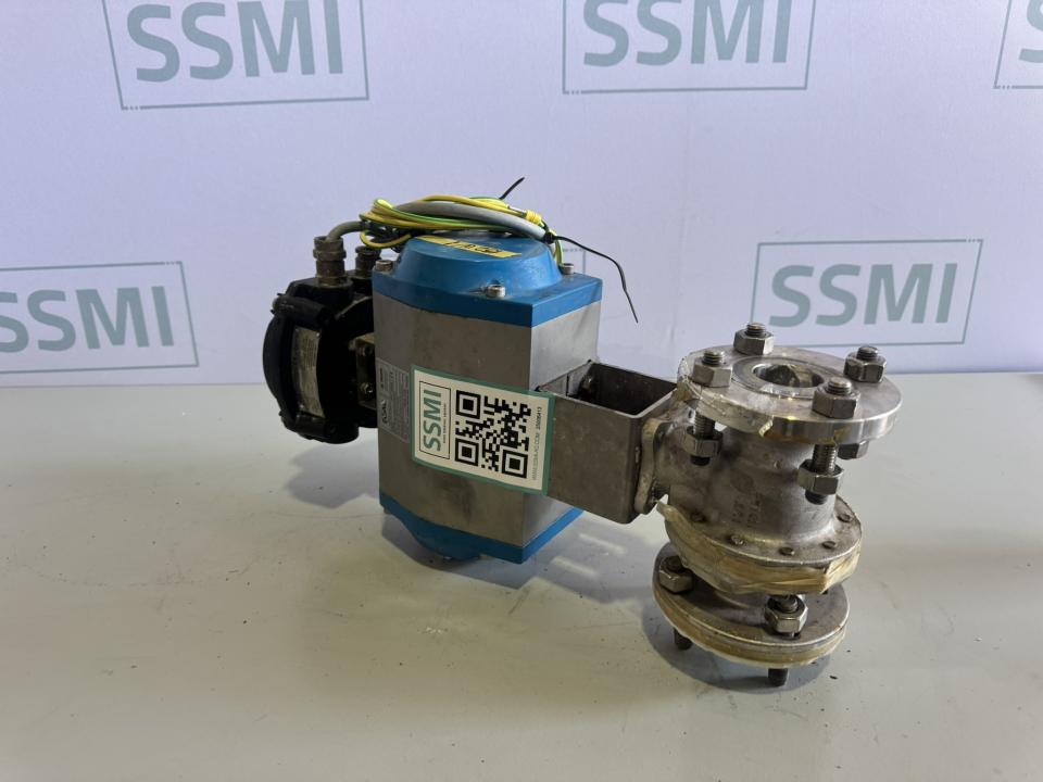 Pneumatic Ball Valve Assembly with Actuator 