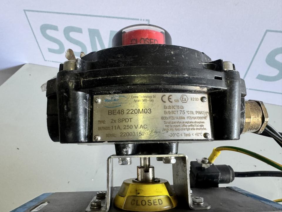 Pneumatic ball valve 